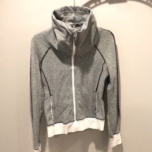 Lululemon cowl neck zip up